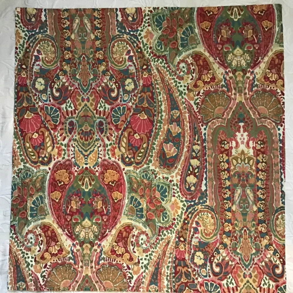 Pottery Barn Paisley Euro Sham